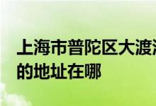 上海市普陀区大渡河路第二幼儿园（李子园）的地址在哪