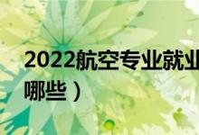 2022航空专业就业前景好不好（就业方向有哪些）