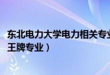 东北电力大学电力相关专业（2022东北电力大学开设了哪些王牌专业）