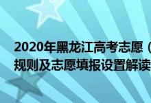 2020年黑龙江高考志愿（2022年黑龙江高考平行志愿录取规则及志愿填报设置解读）