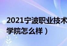 2021宁波职业技术学院（2022宁波职业技术学院怎么样）