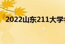 2022山东211大学名单（有几所211高校）