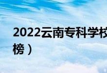 2022云南专科学校排名（最新高职院校排行榜）