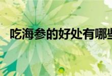 吃海参的好处有哪些（吃海参的好处介绍）