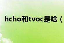 hcho和tvoc是啥（hcho和tvoc什么意思）