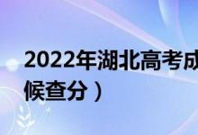 2022年湖北高考成绩排名公布时间（什么时候查分）