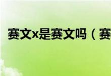 赛文x是赛文吗（赛文和赛文X是什么关系）