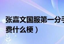 张嘉文国服第一分手费（张嘉文国服第一分手费什么梗）