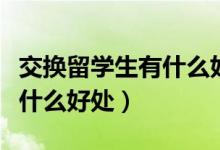 交换留学生有什么好处（交换生对双方学校有什么好处）