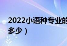 2022小语种专业的就业前景怎么样（薪酬是多少）