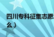 四川专科征集志愿填报时间2022（方法是什么）