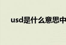 usd是什么意思中文（usd是什么意思）