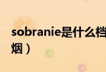 sobranie是什么档次的酒（sobranie是什么烟）