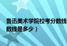 鲁迅美术学院校考分数线2020（2021鲁迅美术学院录取分数线是多少）