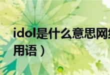 idol是什么意思网络（IDOL是什么意思网络用语）