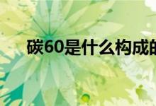 碳60是什么构成的（碳60是什么晶体）