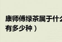 康师傅绿茶属于什么类饮料（康师傅茶饮料共有多少种）