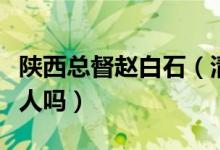 陕西总督赵白石（清末陕甘总督真有赵白石此人吗）