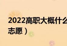 2022高职大概什么时候填高考志愿（怎样填志愿）