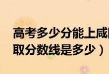 高考多少分能上咸阳职业技术学院（2021录取分数线是多少）