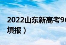 2022山东新高考96个志愿录取顺序（该如何填报）