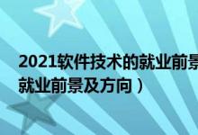 2021软件技术的就业前景和就业方向（2022软件技术专业就业前景及方向）