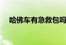 哈佛车有急救包吗（急救包里都有什么）