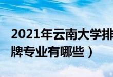 2021年云南大学排行榜（2022年云南大学王牌专业有哪些）