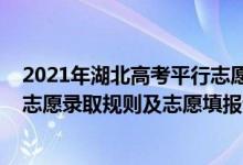 2021年湖北高考平行志愿录取规则（2022年湖北高考平行志愿录取规则及志愿填报设置解读）