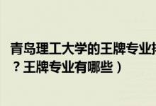 青岛理工大学的王牌专业排名（2022年青岛理工大学怎么样？王牌专业有哪些）