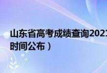 山东省高考成绩查询2021时间（2021年山东高考成绩查询时间公布）