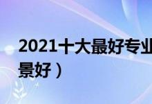 2021十大最好专业排行榜（什么专业就业前景好）