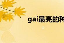 gai最亮的种子是什么意思？