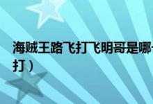 海贼王路飞打飞明哥是哪一集（海贼王明哥第几集和路飞开打）