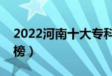 2022河南十大专科学校排名（高职院校排行榜）