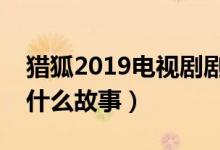 猎狐2019电视剧剧情介绍（这部剧讲述的是什么故事）