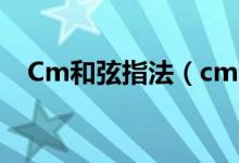 Cm和弦指法（cm和弦按法 你学会了吗）