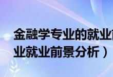 金融学专业的就业前景分析（2022金融学专业就业前景分析）