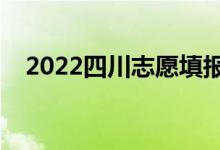 2022四川志愿填报表范本（该如何填报）