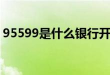 95599是什么银行开头（95599是什么电话）