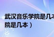 武汉音乐学院是几本录取分数线（武汉音乐学院是几本）