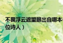 不畏浮云遮望眼出自哪本书的典故（不畏浮云遮望眼出自哪位诗人）