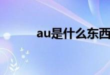 au是什么东西（au是什么元素）