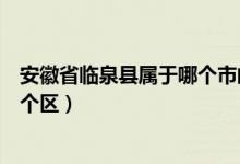 安徽省临泉县属于哪个市邮编（安徽省临泉县属于哪个市哪个区）