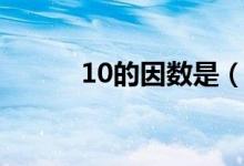 10的因数是（10的因数有什么）