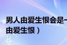 男人由爱生恨会是一辈子的吗（男生为什么会由爱生恨）