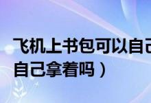 飞机上书包可以自己拿着吗（飞机上书包可以自己拿着吗）