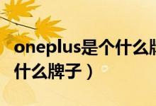 oneplus是个什么牌子多少钱（oneplus是个什么牌子）