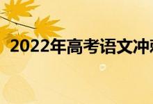 2022年高考语文冲刺技巧（如何复习语文）