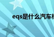 eqs是什么汽车标志（eqs是什么孔）